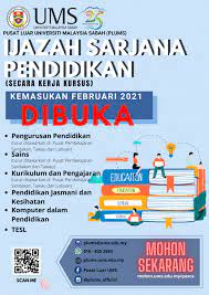 Di ums ada beasiswa apa aja sih? Tawaran Ijazah Sarjana Pendidikan Pusat Luar Ums Ambilan Februari 2021 Edu Bestari