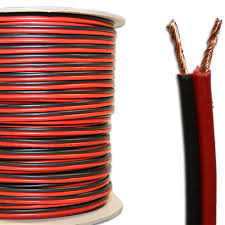 As the distance between receiver and speaker grows, impedance increases within the wire, and to assure proper power, a larger wire is needed such as a 12 or 14 awg. 14 Gauge Awg Black Red Speaker Cable Car Home Audio Speed Zip Wire Buy 14 Gauge Speaker Wire Speaker Cables Sale Speaker Cable Best Buy Product On Alibaba Com