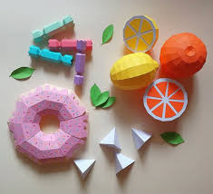 Fruits Lemon Orange Pear Origami Lemon Paper Orange Etsy Paper Crafts Paper Art Craft Paper Fruit