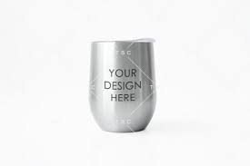 Download Wine Tumbler Mockup Graphic By Thesundaychic Creative Fabrica