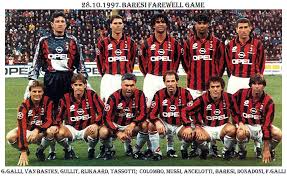 Noir Et Rouge Ac Milan Franco Baresi Milan