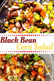 Black Bean And Corn Salad Recipe Pin On Easy Summer Recipes