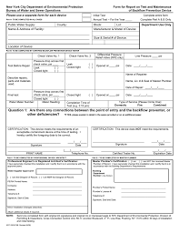 Engaged parties names, addresses and phone numbers etc. Rpz Backflow Test Report