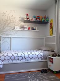 Ikea Kura Bed Hack Hand Painted Tree Side Table On Skateboard Hardware Kura Chambre Enfant Idee Chambre