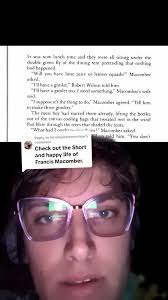 The Short Happy Life of Francis Macomber