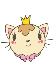 Download Cute Cat Princess Head Cartoon Clipart Free Svg File Svgheart Com