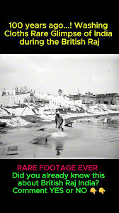 Rare British Raj Footage #shorts ...