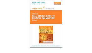 If you need more information on mla citations check out our mla citation guide or start citing with the bibguru. Seidel S Guide To Physical Examination Elsevier Ebook On Vitalsource Retail Access Card An Interprofessional Approach 9780323172103 Medicine Health Science Books Amazon Com