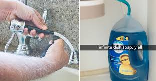 This Soap Dispenser Hack Will Basically Give You Soap Forever Adding a little art to your soap is a great way to decorate small spaces by dressing up your amenities instead of adding clutter to a small sink.