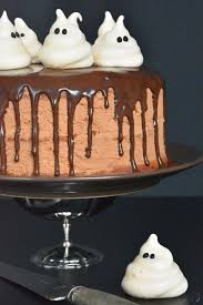 Recette Du Gateau Fantome Au Chocolat Chocolat Halloween Gateau Haloween Gateau