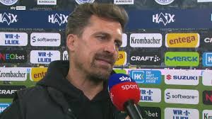 Dresden-Coach Thomas Stamm sucht nach der Auswärtspleite bei Darmstadt 98  Gründe für das enttäuschende Ergebnis.