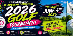 Wellsville Chamber of Commerce Golf Tournament & Clambake