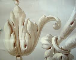 surface fragments: Grisaille Ornamentation