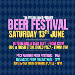 BEER FESTIVAL WEEKEND | 13TH & 14TH JUNE