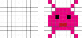 Il vous suffira de l'imprimer sur une feuille a4. Faire Du Pixel Art Avec Scratch