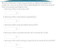 All words containing our are listed here. Solved We Want To Build 8 Letter Words Using Only The Chegg Com