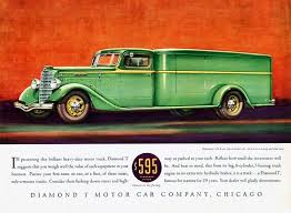 Image result for Diamond T Light Green 1950 Truck
