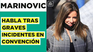 Vamos a luchar.seremos la resistencia.defenderemos la libertad que nos quieren quitar.haremos valer el poder que tenemos porque…¡¡somos mayoría!! Es Un Show Montado Teresa Marinovic Habla Tras Incidentes En Convencion Constitucional Youtube