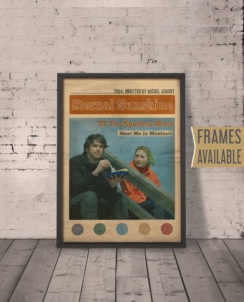 Eternal Sunshine of the Spotless Mind Poster | Classic Film Framed Movie  Prints | | Retro Style Home Decor Art Print, Christmas Gift - Etsy
