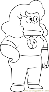 Download Sadie Miller Steven Universe Coloring Page For Kids Free Steven Universe Printable Coloring Pages Online For Kids Coloringpages101 Com Coloring Pages For Kids