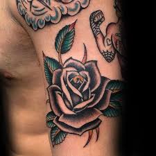Top 73 Black Rose Tattoo Ideas 2020 Inspiration Guide Rose Tattoos For Men Black And Grey Rose Tattoo Arm Tattoos For Guys