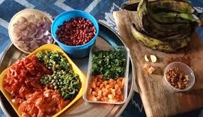 It is called canje mungoo by the kristang community, and is usually served. How To Cook Simple Beans And Plantain Porridge Beans And Plantain Pottage Recipe Jotscroll