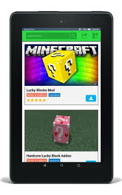 · click it to import into minecraft pocket edition · open the game · create a new world . Lucky Block Mod For Minecraft Pe Amazon Co Uk Appstore For Android