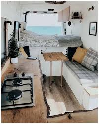 60 Clever Tiny House Interior Design Ideas Home Decoration Hausdekor Wohnung Dekoration Wohnideen Einrichten Moderne Einrichtung Campervan Innen Wohnen