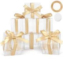 Amazon.com: COTOPHER 5x5x5 Inches Gift Boxes 35 Pcs PET ...