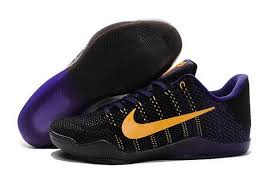 Black And Yellow Kobes Hot Sale Cheap Kobe 11 Black Purple Yellow Korea Kobe 11 Shoes Kobe Bryant Shoes Kobe 11