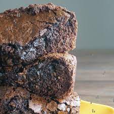 Double Chocolate Olive Oil Brownies Easy Brownie Recipe Delicious Everyday