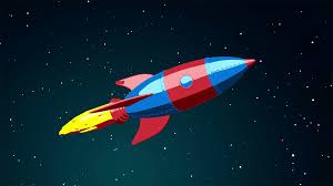 Are you searching for cartoon rocket png images or vector? Cartoon Rocket Flying In The Space Motion Background Storyblocks