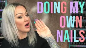 Mia secret clear acrylic nail powder 1oz. Kirsty Does Her Own Nails Pastel Ombre Sculpted Acrylics Youtube