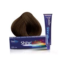 Cores com ultra durabilidade e brilho intenso. Coloracao Shine Color 6 0 Louro Escuro Shine Blue Cosmeticos