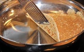 Galette Realisee Dans Une Poele Baumstal Poele En Inox 18 10 Sans Revetement Recette Alimentation Recette Vapeur