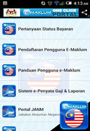 Slip gaji anm 2021 merupakan salah satu sistem yang telah diwujudkan oleh jabatan akauntan negara malaysia ( anm ). E Maklum One Click Portal 1 0 Download Android Apk Aptoide