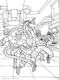 A large collection of coloring pages of the super hero spiderman. Free Coloring Pages Spiderman Coloring Home