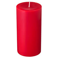 Ikea Sinnlig Scented Block Candle Red Garden Berries Red Block Candles Ikea Candles Candles