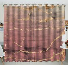 It is not a necessity. Eczjnt Rose Gold Metallic Marble Blackout Window Curtain Drapery Two Panels 52x84 Inch Two Piece Walmart Com Walmart Com