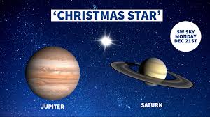 That's about 1/5 of the diameter of a full moon. Jupiter And Saturn Will Align To Create A Christmas Star 2020 Wkyc Com