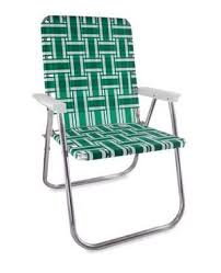 Green And White Stripe Classic Lawn Chair Lawn Chairs Outdoor Chair Cushions Picnic Chairs