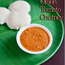 Tomato Onion Chutney Recipe For Idli Dosa Recipe Tomato Chutney Chutney Chutney Recipes