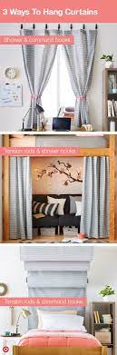 Curtains Can Add Personality And Privacy To Your College Dorm Room Here Are 3 Easy Ways To Use Them 1 Use College Apartment Decor Home Decor Apartment Decor