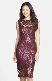 Tadashi Shoji Sequin Illusion Lace Dress Regular Petite Nordstrom Illusion Lace Dress Lace Dress Guest Dresses