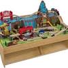 It has 75 pieces that make this train set so easy to set up and play with and then change your mind and move it all around. 1