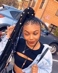 Loving Her Braids Goddessbraids Goddess Braids Braids Goddess Goddessbraids Loving Feed In Braids Hairstyles Feed In Ponytail Hair Styles