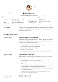 Finally, do not be tempted to submit the same letter for a variety of jobs! Restaurant Server Resume Sample Template Example Cv Resume Examples Server Resume Good Resume Examples