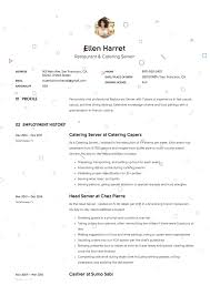 In this case, the application will be carrying your cooking abilities, a brief history of your past employers and the areas in which you specialize. Restaurant Server Resume Sample Template Example Cv Server Resume Resume Examples Good Resume Examples