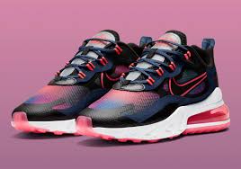Designed by psychotherapist and mental health advocate liz beecroft, the in my feels nike (nyse:nke +0.84%) air max 270 react premiums feature a wavy version of nike's iconic swoosh. Nike Air Max 270 React Ck6929 400 Release Date Sneakernews Com