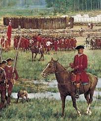Painting Depicts 1754 Rout Of Washington Near Fort Necessity American War Of Independence American Revolutionary War Colonial America